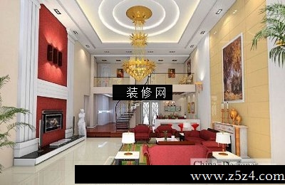 家装效果图_复式楼装修效果图041