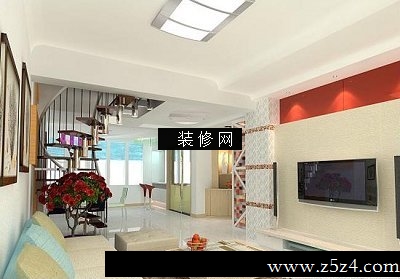家装效果图-复式楼装修设计121