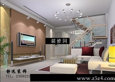 家装效果图-复式楼装修设计112