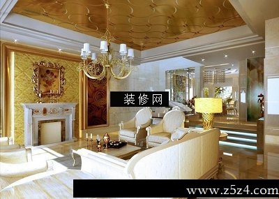 家庭装修样板房—欧式家装图片e14