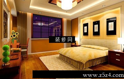 家庭装修样板房a02-卧室