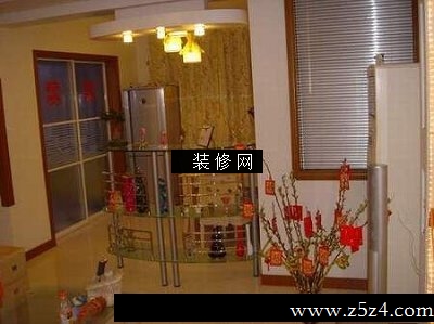 新婚房流行餐厅实景图酒架