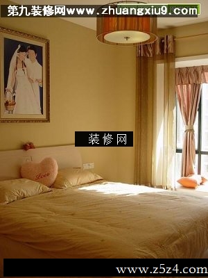 新婚房流行中式卧室实景图流行床