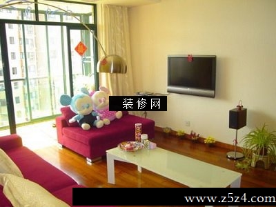 新婚房流行中式客厅实景图电视墙