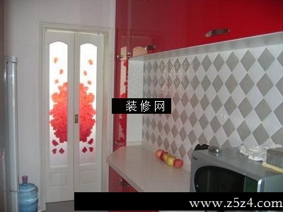 新婚房流行厨房实景图装饰墙
