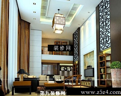家装效果图-复式楼装修设计089