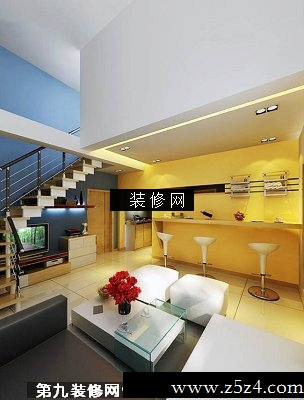 家装效果图_复式楼装修效果图065