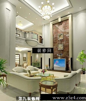 家装效果图-复式楼装修设计093