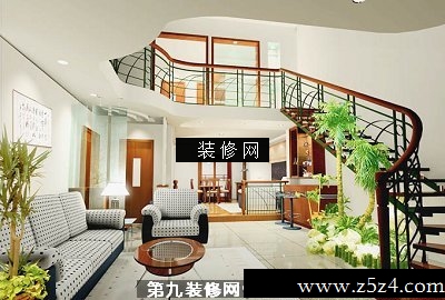 家装效果图-复式楼装修设计095