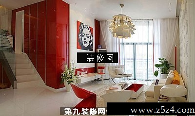 家装设计效果图-复式楼装修图片079
