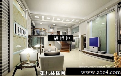 家装设计效果图-复式楼装修图片078