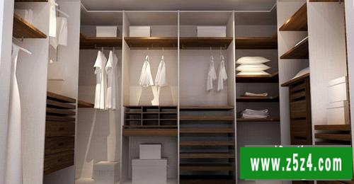 步入式中式衣帽间展示大全,衣帽间设计效果图