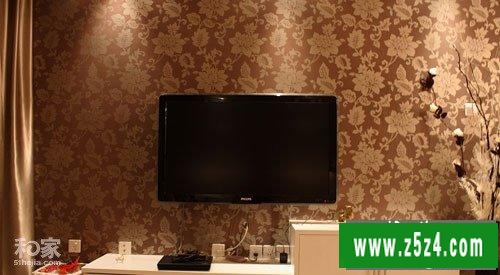 经典简约电视背景墙效果图