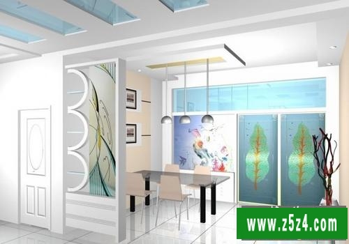 现代中式餐厅效果图俏江南典雅中式餐厅效果图 古韵十足